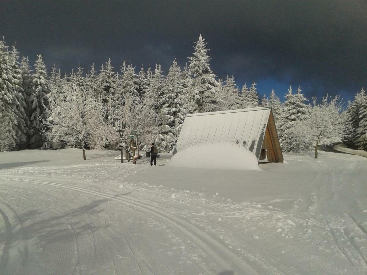Ferienhaus Am Rennsteig Schmiedefeld am Rennsteig Bagian luar foto
